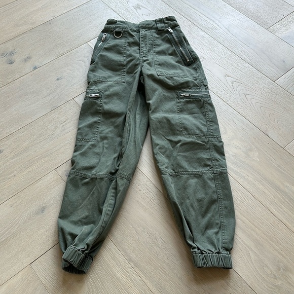 TNA green cargo pants XS - Picture 1 of 3